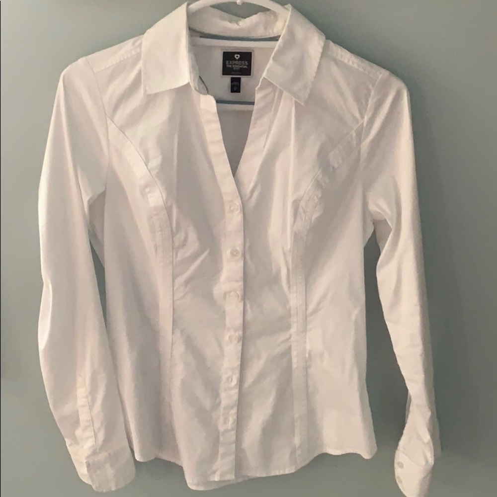 Express fitted essential shirt
